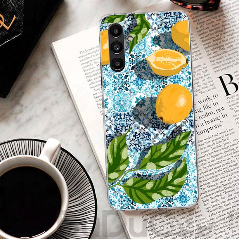Чехол для телефона Citrus Limon Linnaeus для Samsung A17 A16 A26 A36 A56 A15 A14 A13 A55 A54 A53 A35 A34 A33 A25 A24 A23 A05S A04S A03S