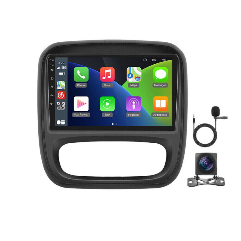 Android 13 автомобильное радио совместимо с 14-19 Opel Trafic GPS Navi WiFi с камерой