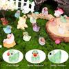 10/30/50/100pcs Mixed Glitter Mini Resin Ducks Miniatures, Fairy Garden Home Desk Ornament, Micro Landscape DIY Craft Decoration