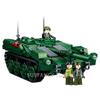 Sluban Военный Основной Боевой Танк Strv103 Танк Т-72Б3 МБТ Блоки Армейский Вертолет Транспортное Средство Оружие Конструктор Творческие Строительные Блоки Игрушки Для Мальчиков