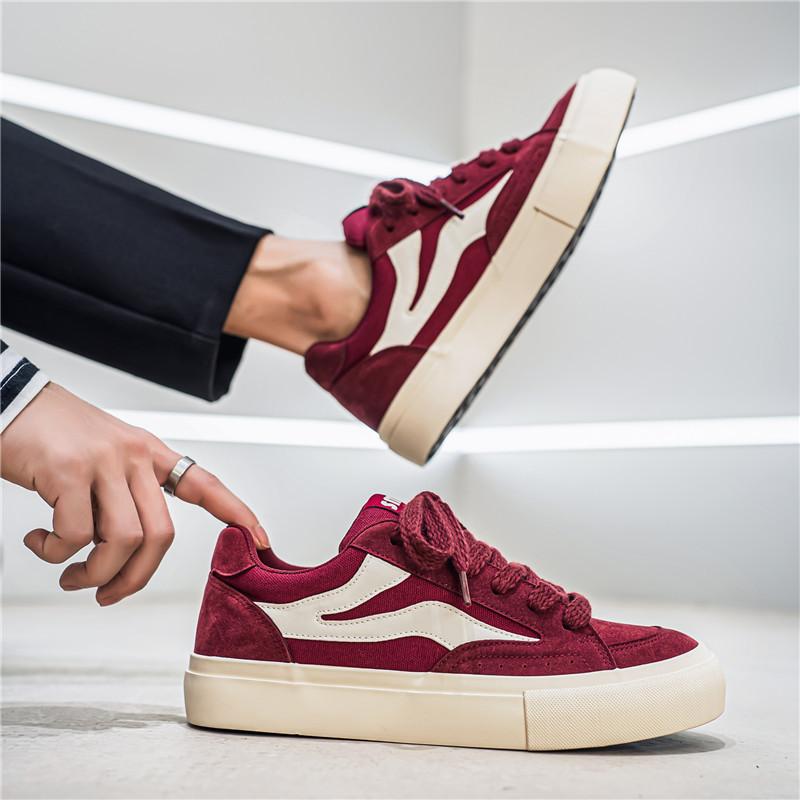 2025 новые нишевые низкие парусиновые туфли для студентов, мужчин, спортивная и любительская мужская обувь, универсальные туфли для сноуборда 7992