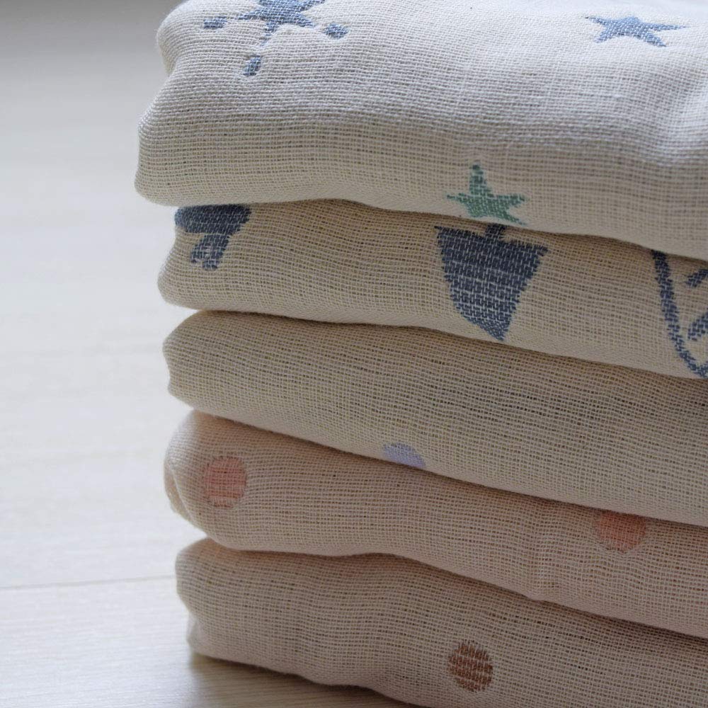 Мягкий и пушистый марлевый детский плед 6-слойный "Minoki"