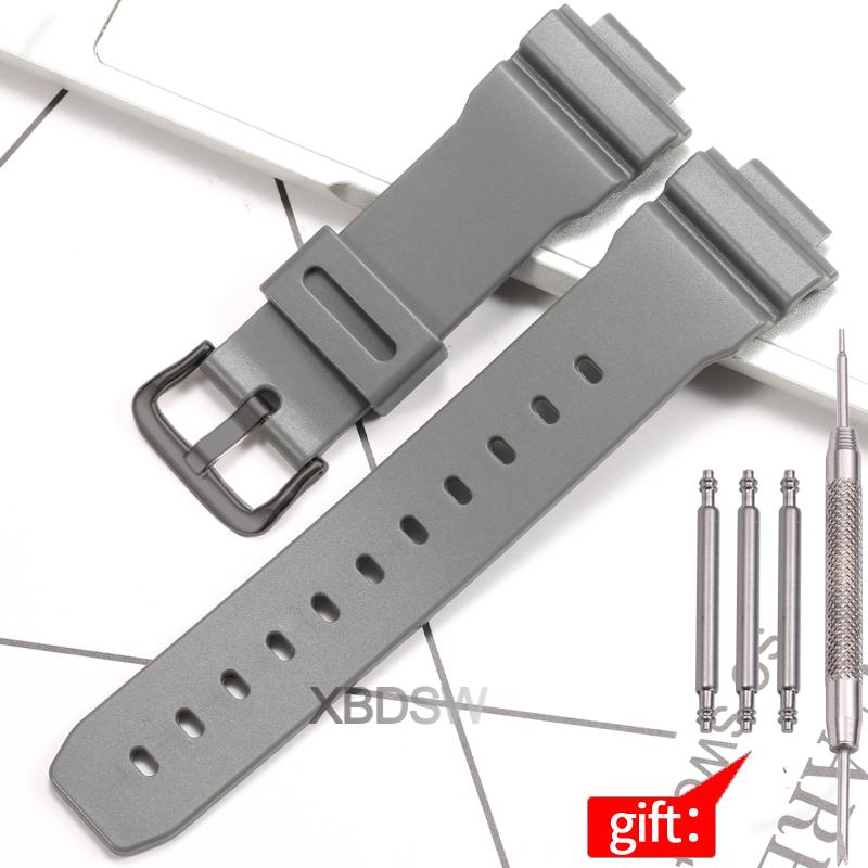 Ремешок для часов DW9052 для Casio DW-9050/9051/9052 DW-9000/9003/9004 Мужской силиконовый сменный ремешок