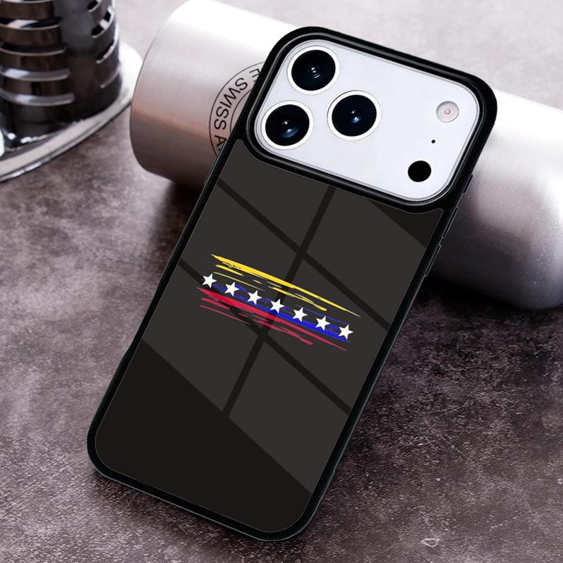 Чехол для телефона с флагом Венесуэлы для iPhone 17 16 15 Pro Max Air 14 13 12 11 Plus Ударопрочный чехол