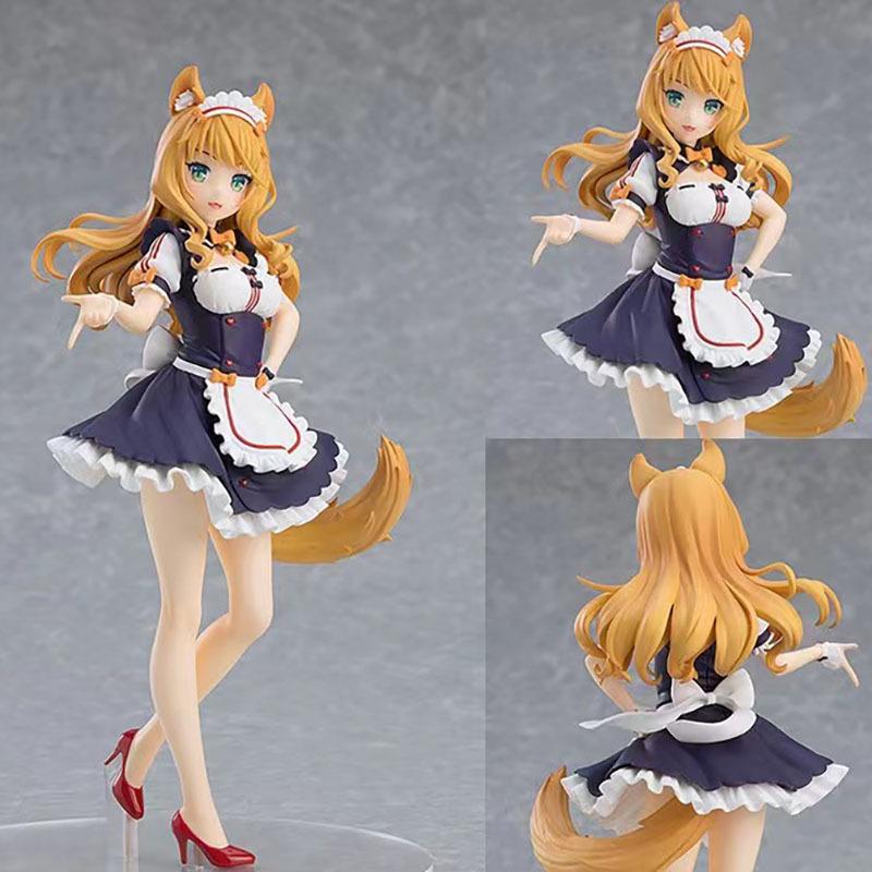 2023 18см NEKOPARA Горничная Корица Фигурка Действия Коллекционные Игрушки Рождественский Подарок Кукла С Коробкой