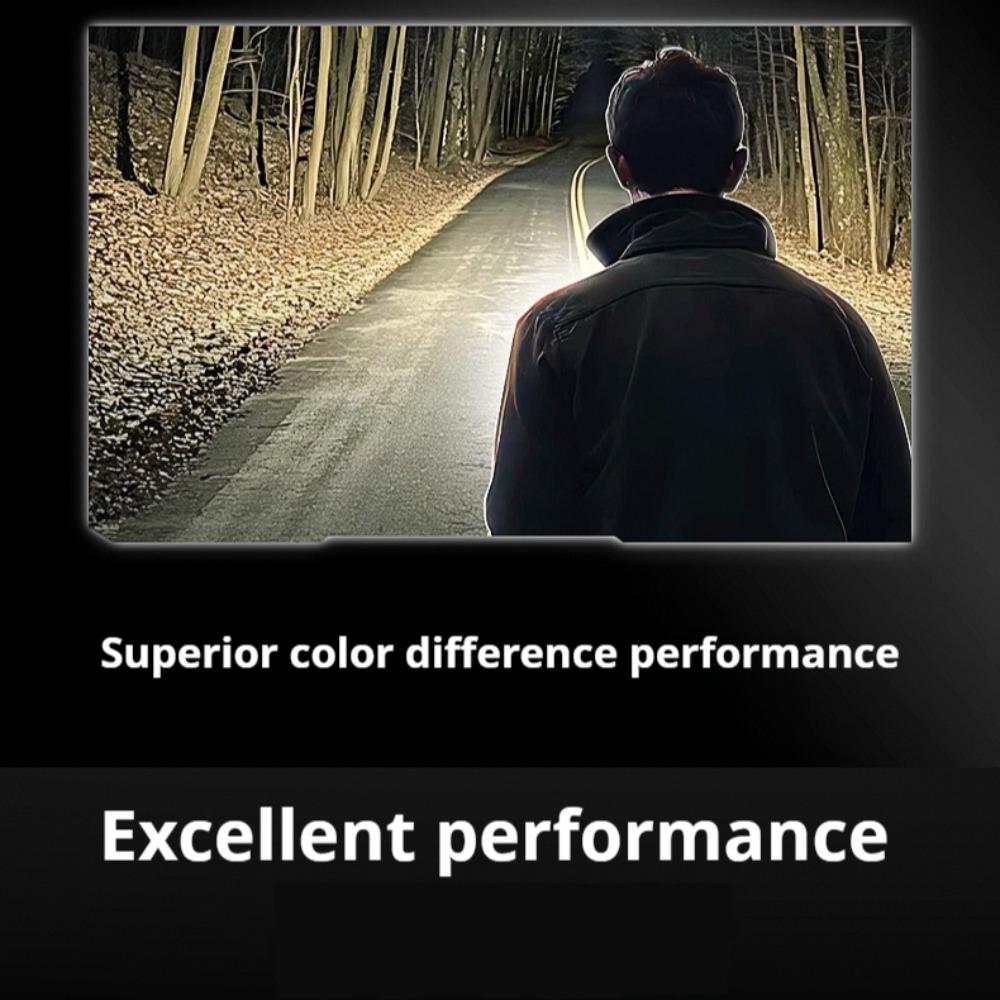 Новый портативный фонарик Ультратонкий перезаряжаемый светодиодный фонарик Портативный рабочий свет, Морозостойкий, Кемпинг, Патруль, Индикация заряда батареи