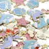 10pcs/bag Mixed Colorful Charms Pendants Enamel Metal Necklace Bracelet Charm For DIY Jewelry Making Supplies Accessories