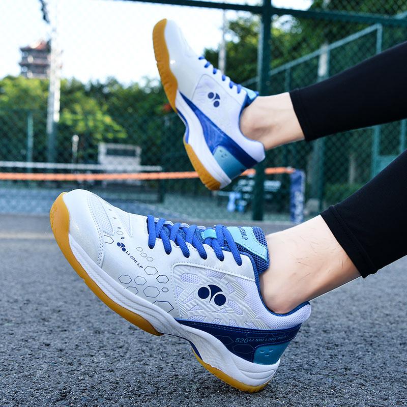 Высококачественная амортизирующая противоскользящая износостойкая модная уличная обувь для бадминтона для подростков и взрослых, теннисная обувь, спортивная обувь