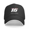 Charles Leclerc F1 Signature Graphic - Dark Cap Baseball Cap Baseball Cap Military Tactical Cap Boy Cap Women's