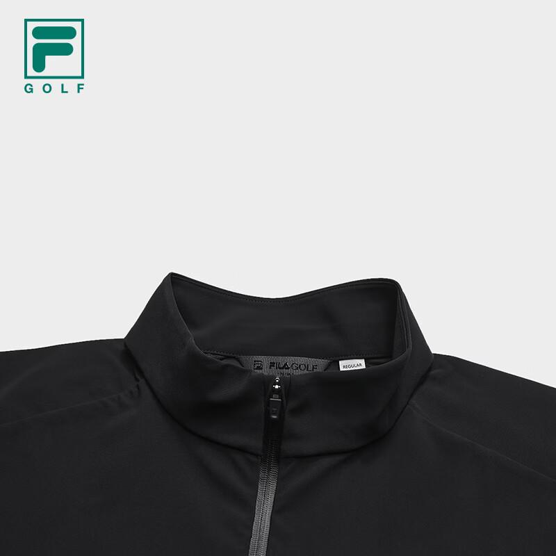 Fila Мужская вязаная гольф-куртка с длинным рукавом для защиты от солнца