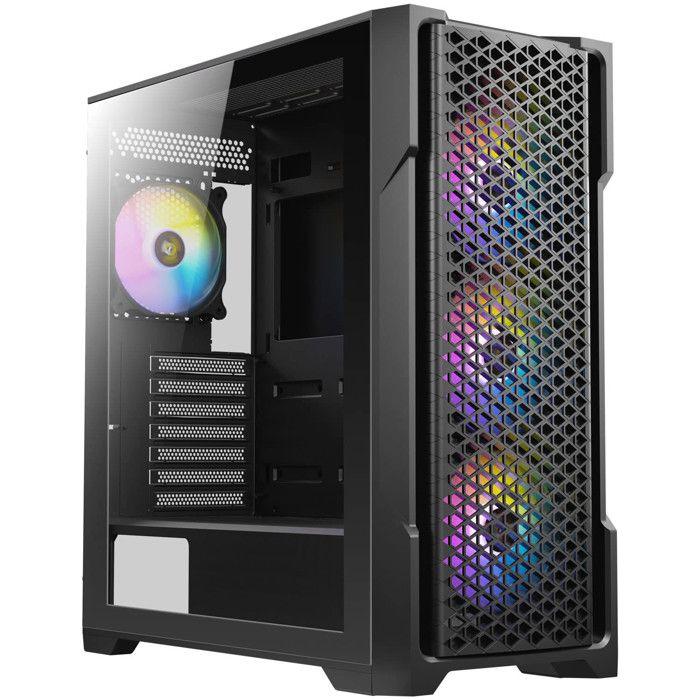 Antec AX65 Case Mid-Tower ATX with 4 ARGB Fans, Tempered Glass