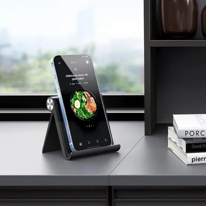 Универсальный Портативный Регулируемый для iPhoПодставка для телефона Настольный Держатель для телефона Складной для iPhone 15 14 Pro Max Plus Samsung Xiaomi