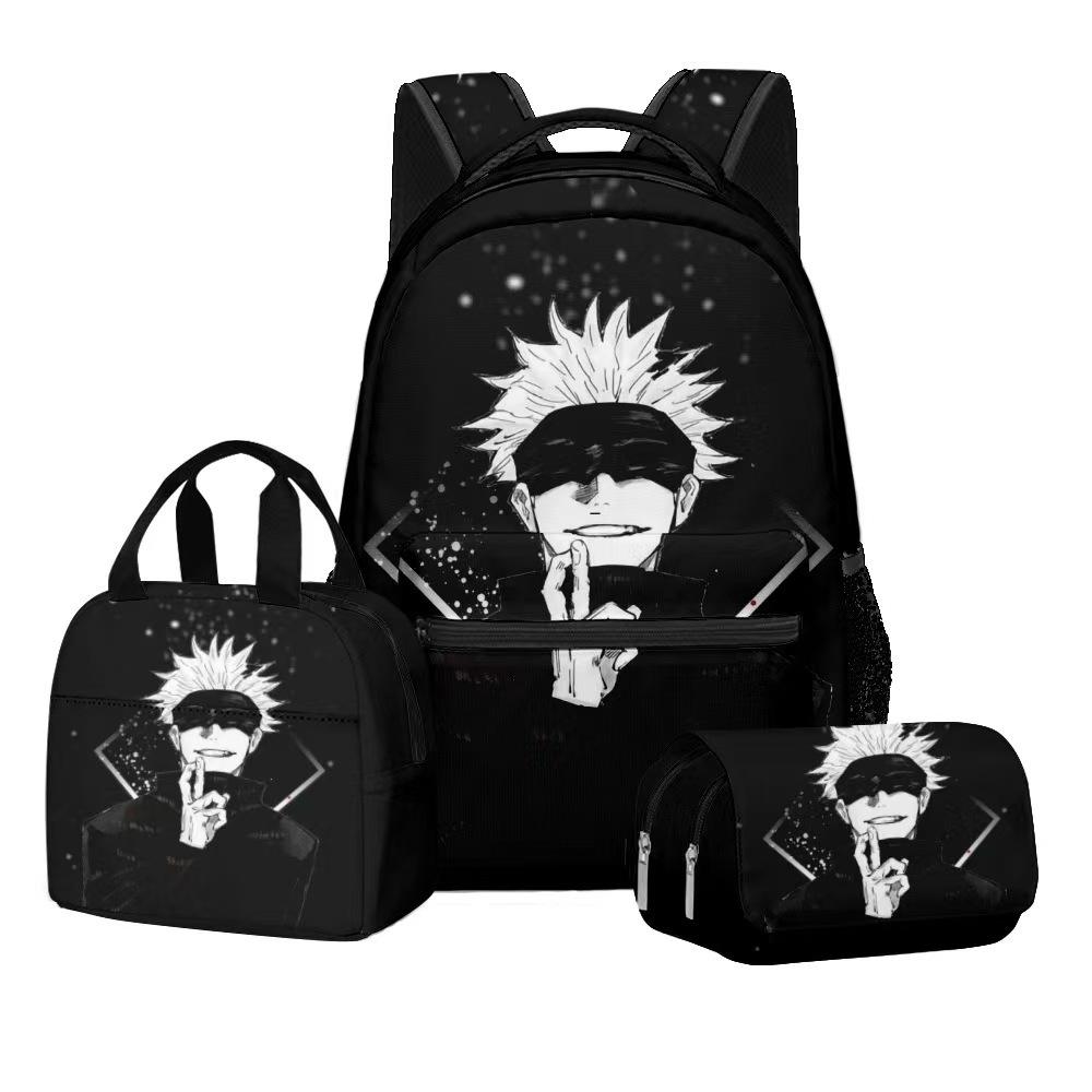 Jujutsu Kaisen Three piece student backpack set
