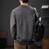 Осенний дизайн Sense Splicing свитер мужской свободный тренд повседневный однотонный топ американский тяжелый пуловер куртка