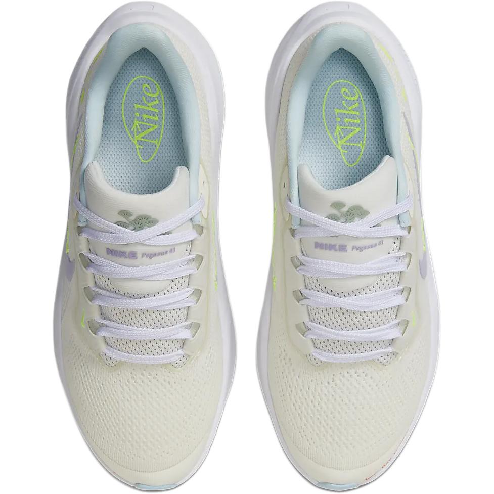 Nike Air Zoom Pegasus 41 GS Wherever Whenever Kids Sneakers Cream Sail Hydrangeas HQ3468-151