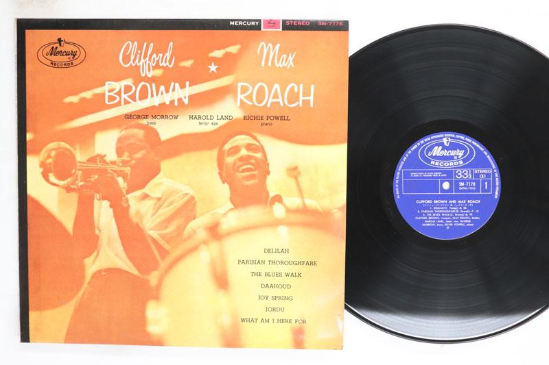 Виниловая пластинка CLIFFORD BROWN MAX ROACH Clifford Brown And Max Roach SM7178 MERCURY Япония Джаз Б/у