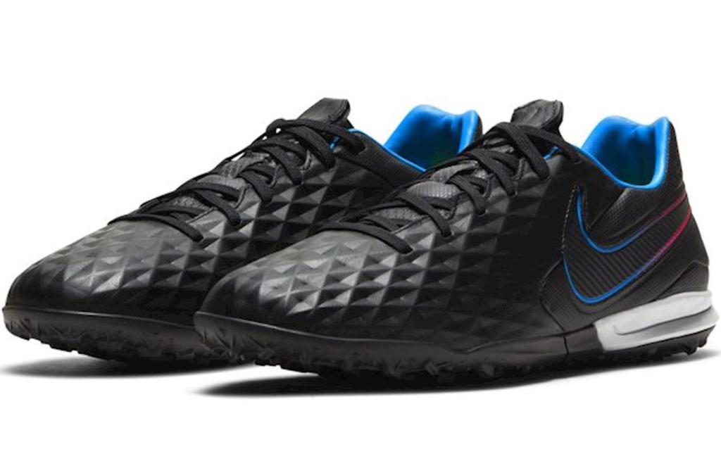 Nike Tiempo Legend 8 Pro Tf Черный Сиренево-Красный Фото Синий AT6136-090