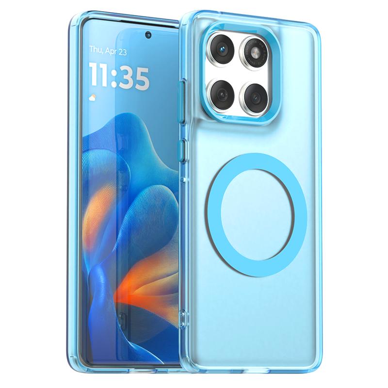 Magnetic Adsorption Wireless Charge Case For Motorola Edge 60 Fusion Phone Case Moto Edge 60 Fusion Case For Moto Edge 60 Fusion