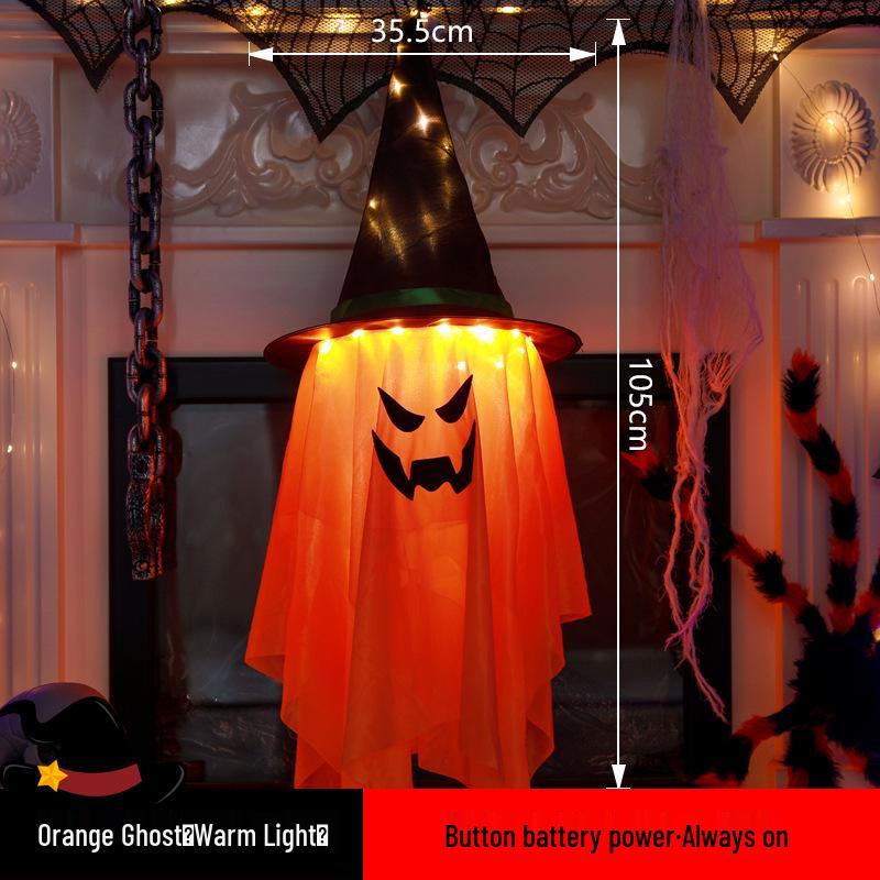 New Halloween LED Ghost Hanging Lights for Halloween Decor