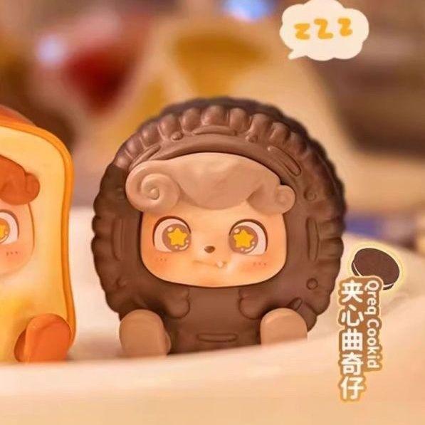 In Stock Q.Kid Street Snack Mini Series Toys Bag Dolls Cute Action Figure Desktop Ornaments Gifts Collection