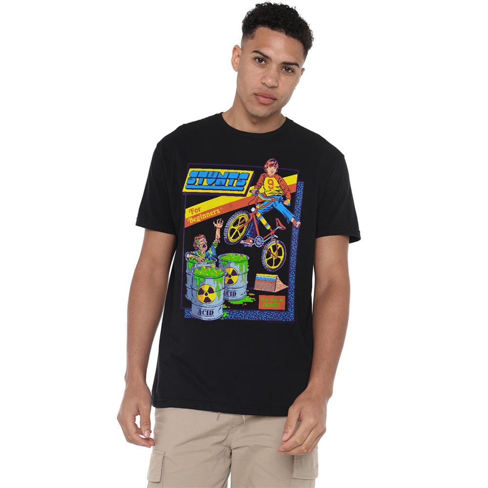 Steven Rhodes Unisex Adult Stunts For Beginners T-Shirt