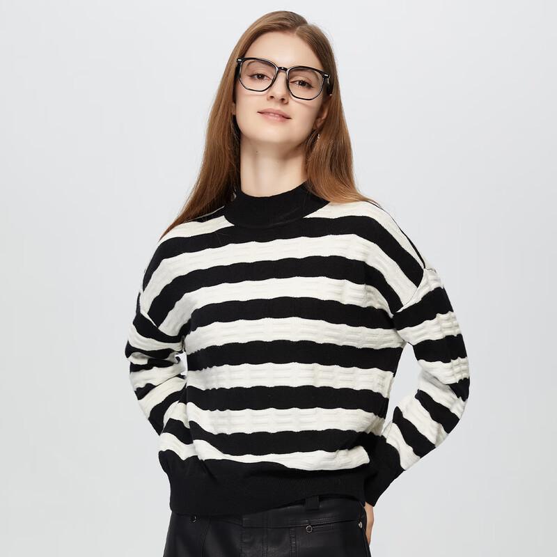 Women's Striped Pullover Sweater