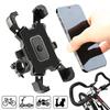 360 Degrees Rotate Electric Bicycle Phone Holder for IPhone 15 14 Riding MTB Bike Moto Motorcycle Stand Bracket Non-slip Cycling