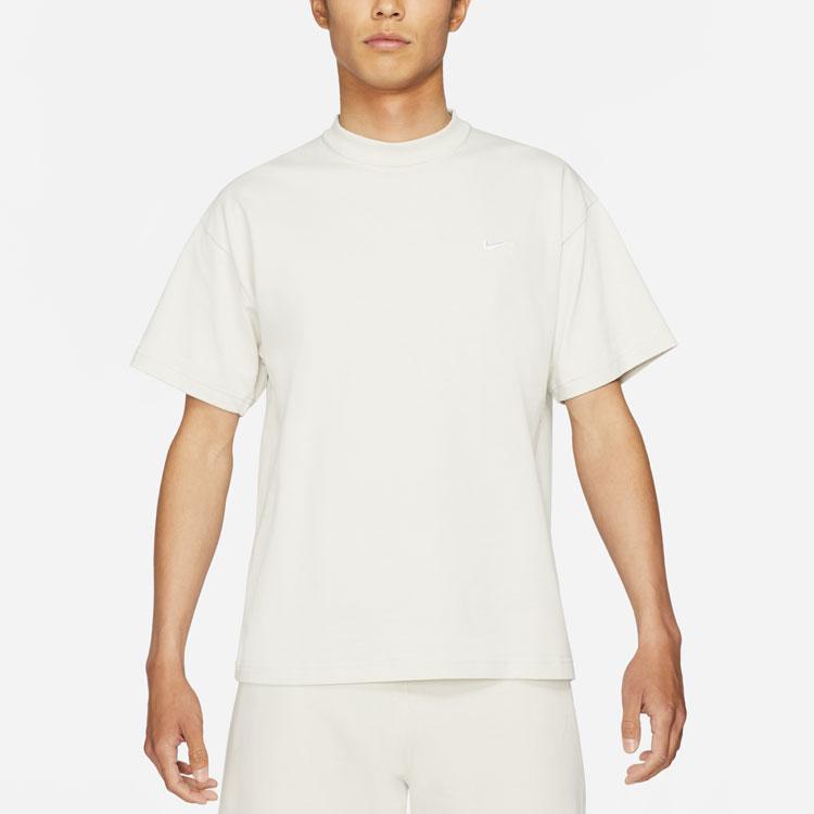 Nike Basic Sport Short-Sleeve T-Shirt Men Tops Light-Bone-White DA0321-072