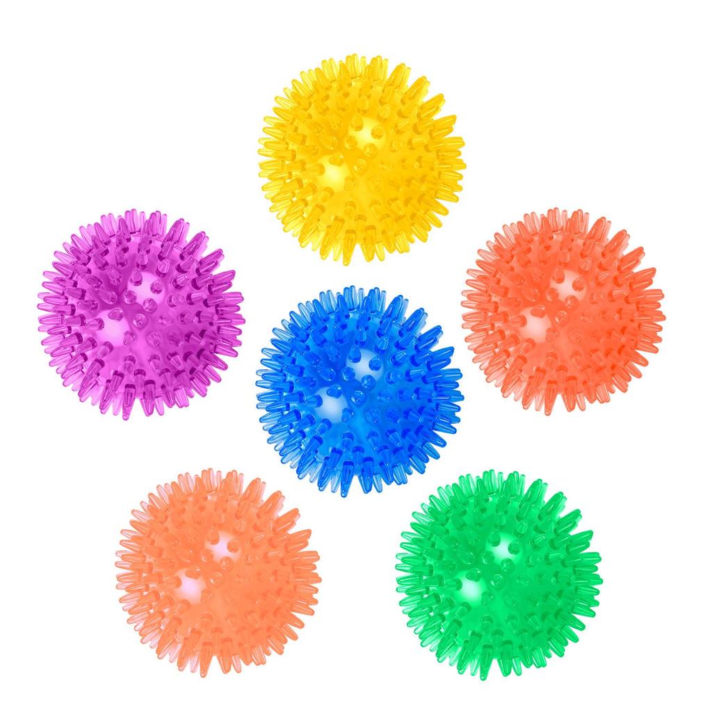 Sound Thorn Bite-Resistant Dog Ball: Elastic, Durable, Interactive TPR Pet Toy
