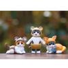 Japanese Style Cat Pvc Blind Box Collectible Toy With Bunny Ears Cute Animal Kids Decor