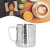 Pointed Spout Frothing Pitcher Stainless Steel Coffee Pitcher Frothing Jug  Milk Steaming