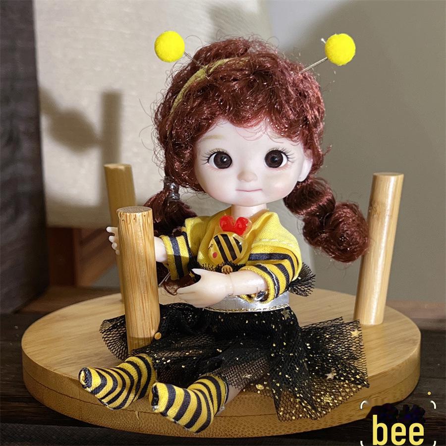 8-дюймовый комплект одежды и макияжа для куклы BJD Princess — идеальный подарок на день рождения для девочек