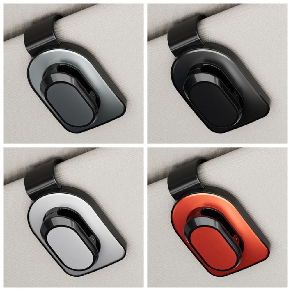 Нажимной держатель для очков, клипса на козырек автомобиля, универсальный держатель для солнцезащитных очков, билета