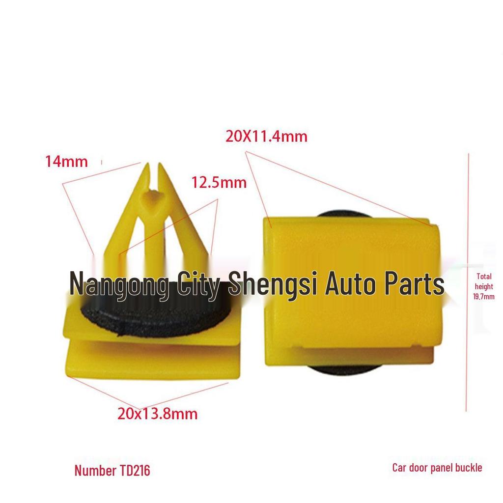 Клипсы обивки Mercedes-Benz S-Class для S300, S320, S350, S500 - Универсальные декоративные крепежные пряжки