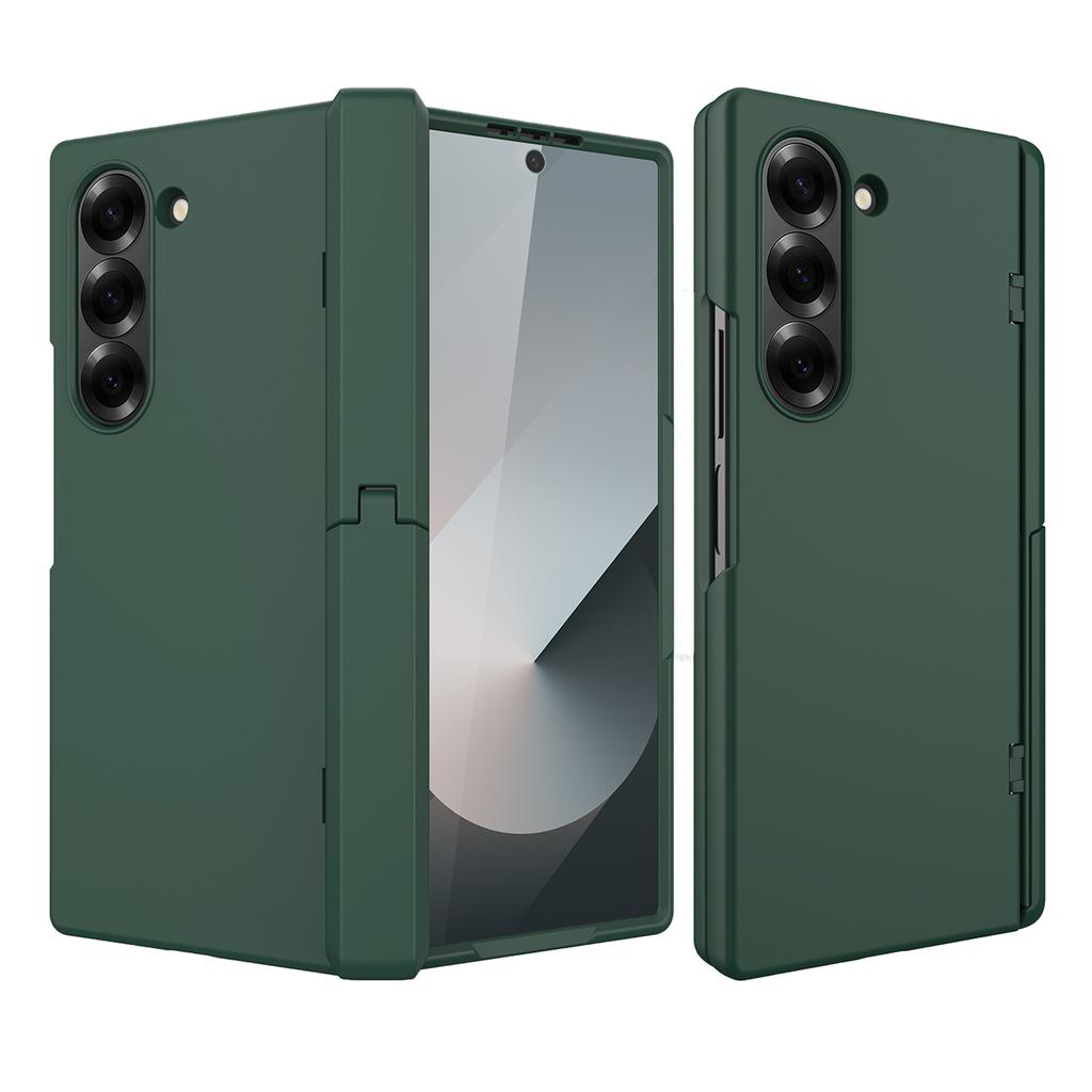 For Samsung Galaxy Z Fold7 5G Case Kickstand Hard PC Phone Cover with Screen Film
