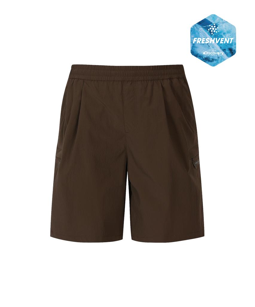 DISCOVERY EXPEDITION Uni Freshvent Легкие тканые тренировочные шорты-карго до колена (коричневый)