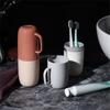 Дорожная чашка для мытья Портативный удобный пластиковый легкий дорожный чехол для зубной щетки для путешествий