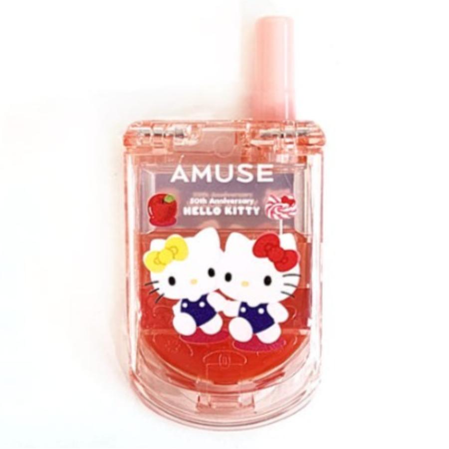[Hello Kitty Edition] Amuse Lip and Cheek Cell Phone #01 Apple Soda Lip Balm