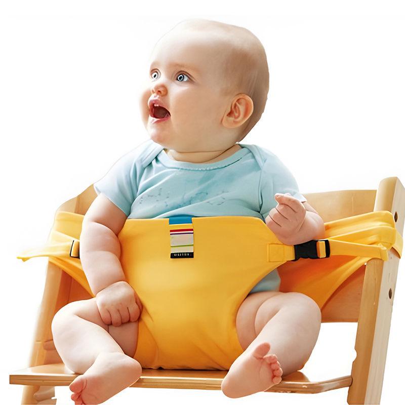 Universal Baby High Chair Safety Strap - Adjustable Infant Dining Waist Belt