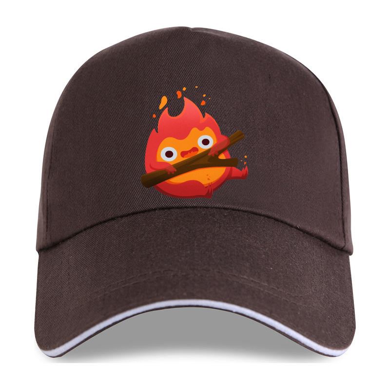 Новинка 2021 года, бейсболка Fire Demon, Calcifer Howl Moving Castle Studio Ghibli, унисекс, повседневные топы в стиле Харадзюку, майка
