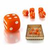 D6 1.6 Rpg Orange Six-Sided Dice