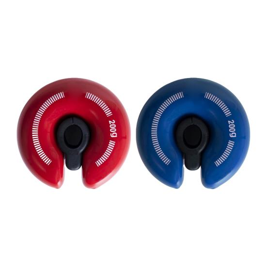 Golf Swing Weight Ring Trainer for Muscle Memory Practice Strength Control Portable Golf Club Accessory for Distance Flexibility Boost