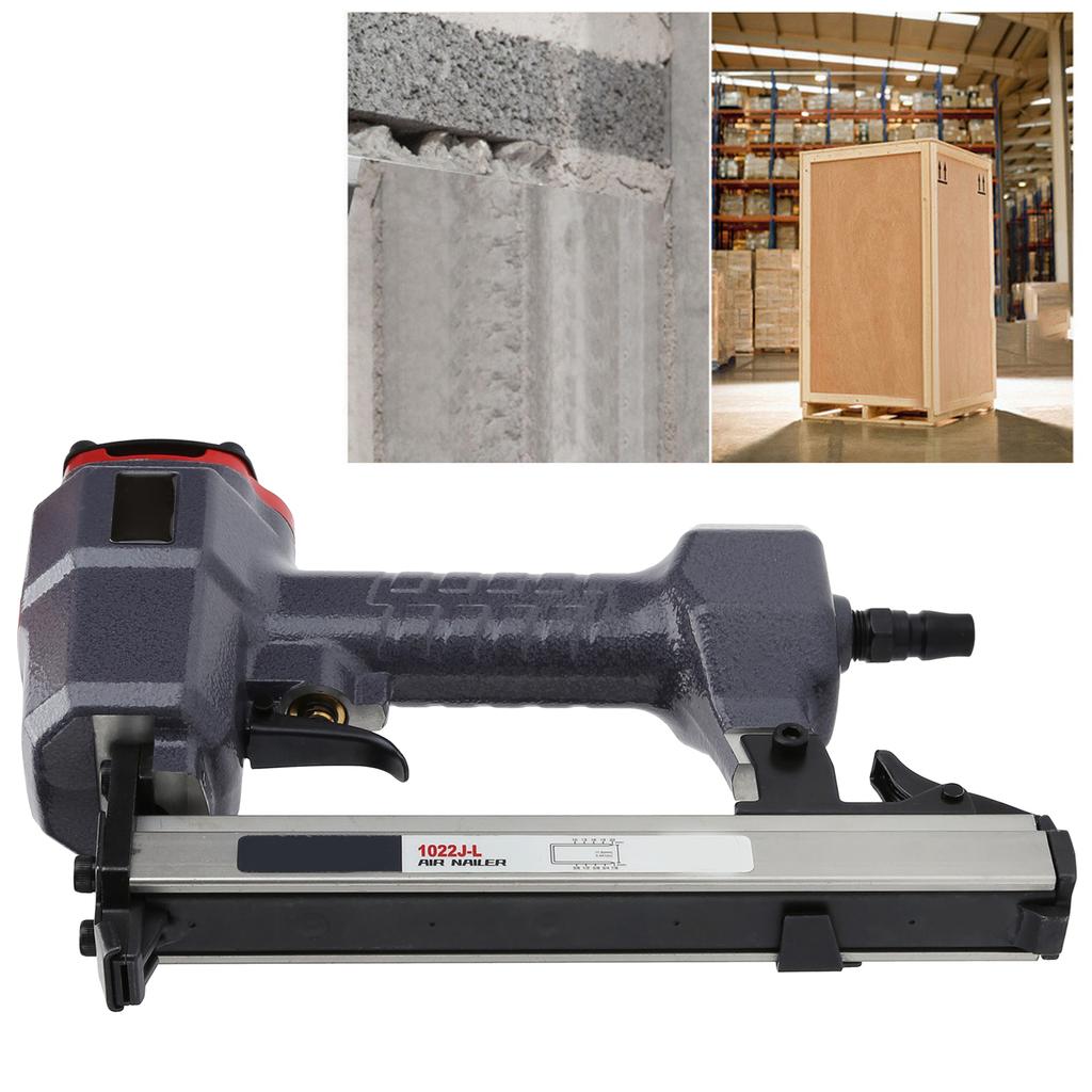 Portable Air Nailer Pneumatic Straight Nail Guns Nails Stapler for Woodworking Projects