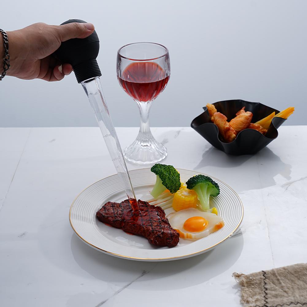 Cooking Kitchen Chicken Turkey Poultry BBQ Food Flavour Baster Syringe Tube Pump Cooking Chicken Turkey Poultry Meat BBQ Food