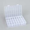 Practical 24 Grids Compartment Plastic Storage Box Jewelry Earring Bead
