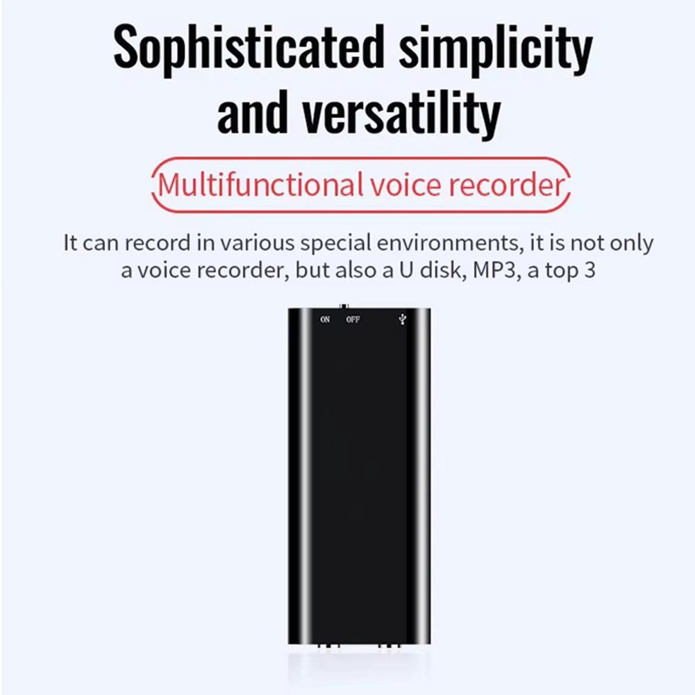 8/16/32GB Recording High-definition Recorder Digital Recording Clear MP3 Player Recording MP3 Q9J0 4