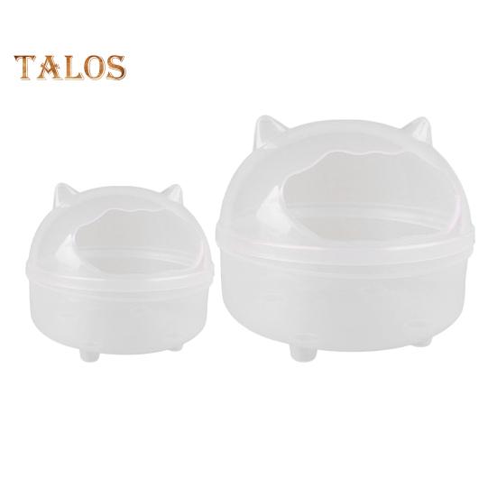 Ванная комната для хомяка Прозрачная ванна для хомяка Песчаная ванна для хомяка Контейнер для маленьких животных Песочница для пылезащитной ванны Кровать для хомяка Аксессуары для клетки