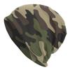 Зелено-коричневые военные камуфляжные шапочки с черепами, шапки унисекс, женские унисекс, уличная зимняя теплая вязаная шапка, армейские камуфляжные шапки с капюшоном для джунглей