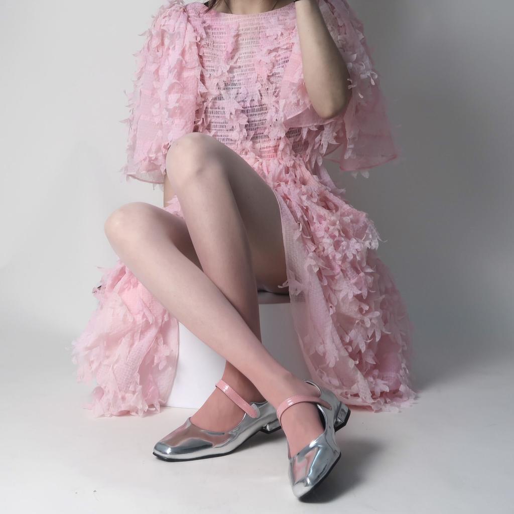 Градиентные чулки Нишевые Миллениум Черные Серые Японский стиль Цветные Ультратонкие Произвольно отрезаемые Колготки