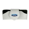 LKLA1 Leather Car Glasses Clip Case Sun Visor Sunglasses Organizer Box For Ford STRacing STRACING Fiesta Mondeo Fusion Explorer Escape